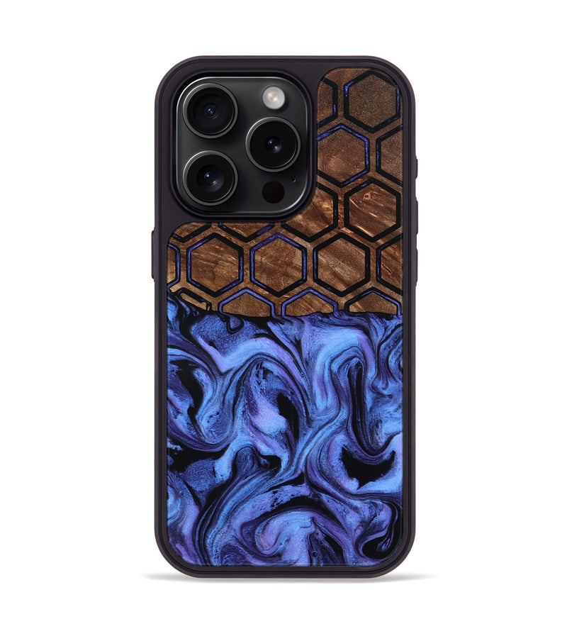 iPhone 15 Pro Wood Phone Case - Alvaro (Pattern, 798214)