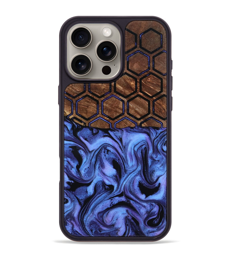 iPhone 16 Pro Max Wood Phone Case - Alvaro (Pattern, 798214)