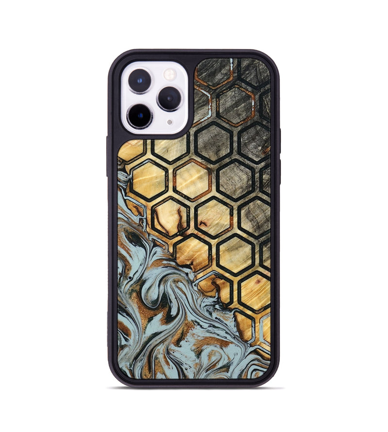 iPhone 11 Pro Wood Phone Case - Zayd (Pattern, 798215)