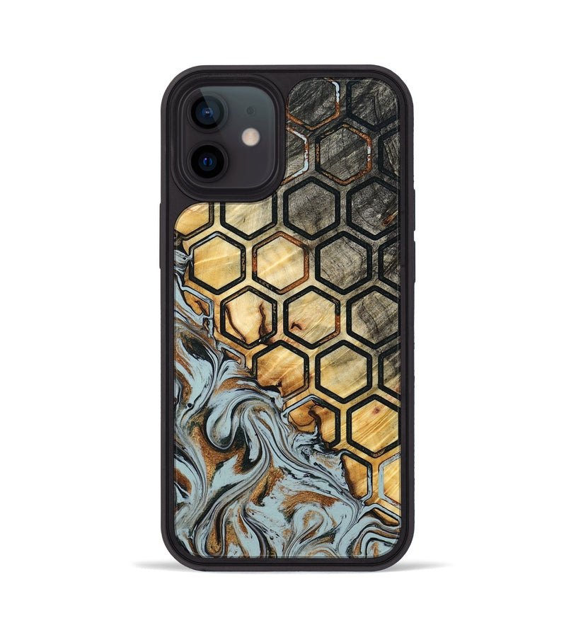 iPhone 12 Wood Phone Case - Zayd (Pattern, 798215)