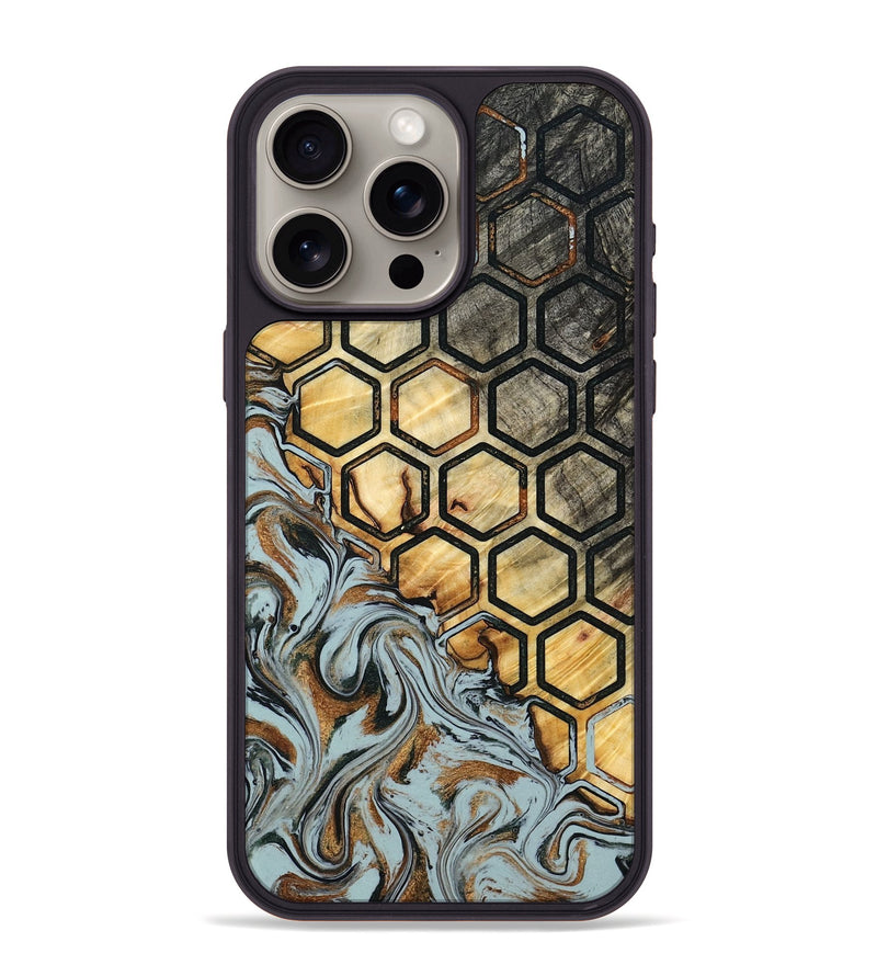 iPhone 15 Pro Max Wood Phone Case - Zayd (Pattern, 798215)