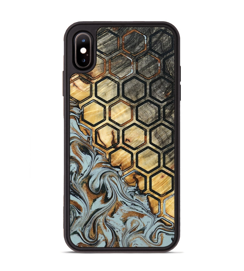 iPhone Xs Max Wood Phone Case - Zayd (Pattern, 798215)