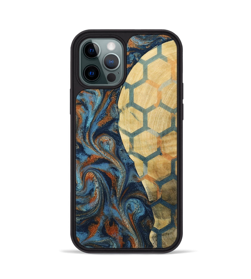 iPhone 12 Pro Wood Phone Case - Darrin (Pattern, 798220)
