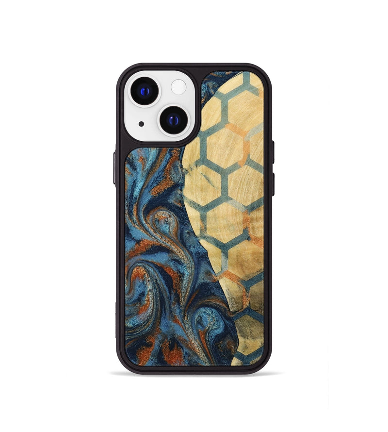 iPhone 13 mini Wood Phone Case - Darrin (Pattern, 798220)