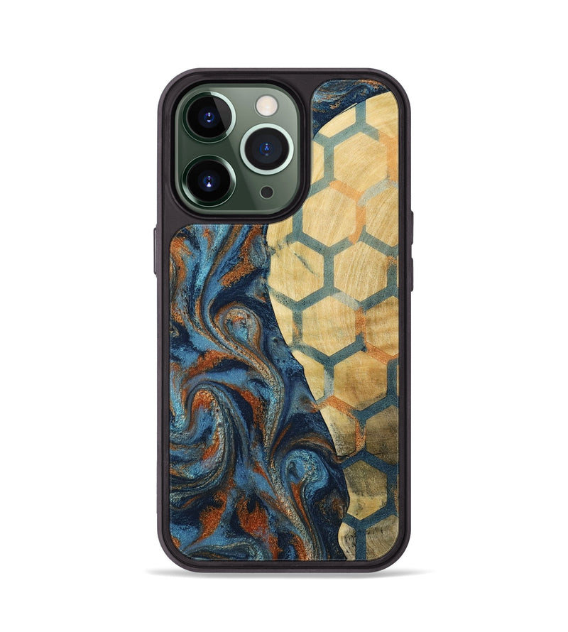 iPhone 13 Pro Wood Phone Case - Darrin (Pattern, 798220)