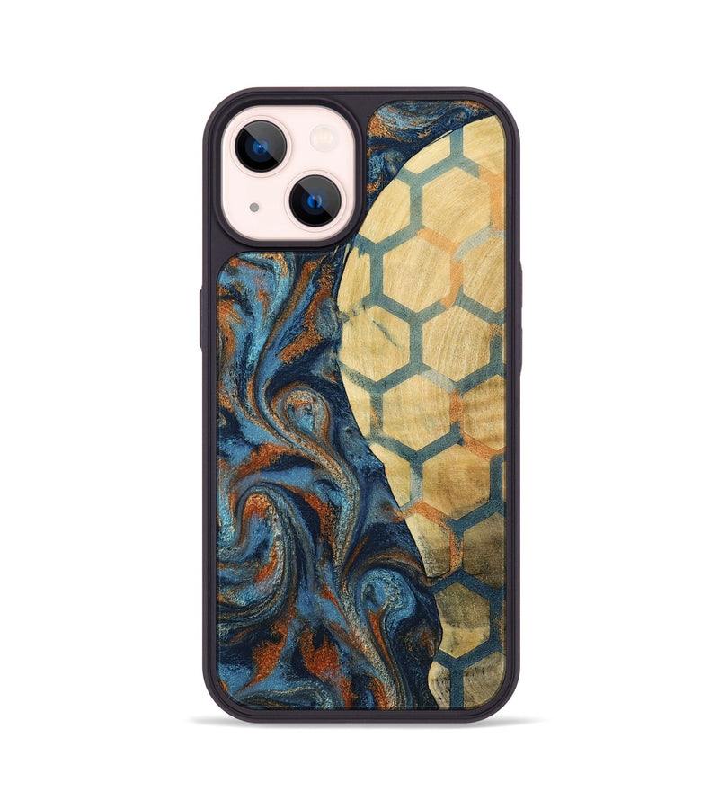iPhone 14 Wood Phone Case - Darrin (Pattern, 798220)