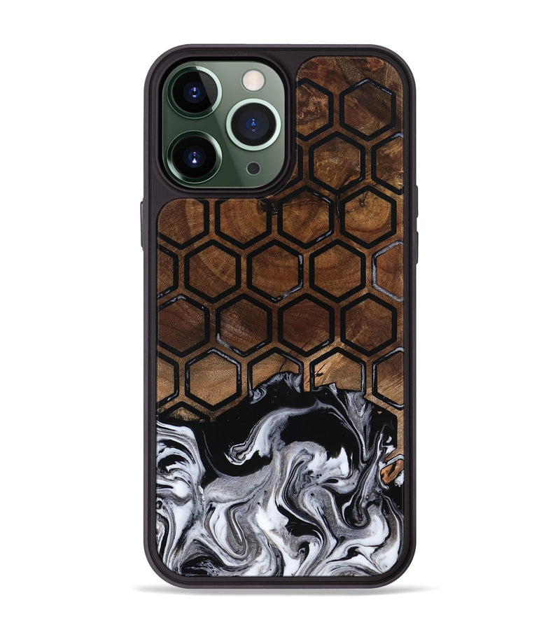 iPhone 13 Pro Max Wood Phone Case - Garnett (Pattern, 798221)