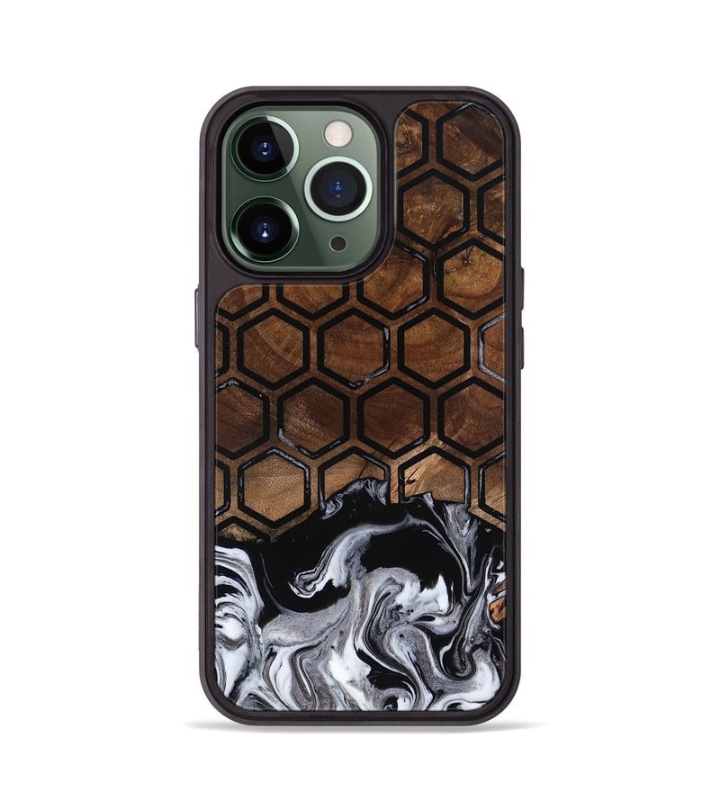iPhone 13 Pro Wood Phone Case - Garnett (Pattern, 798221)