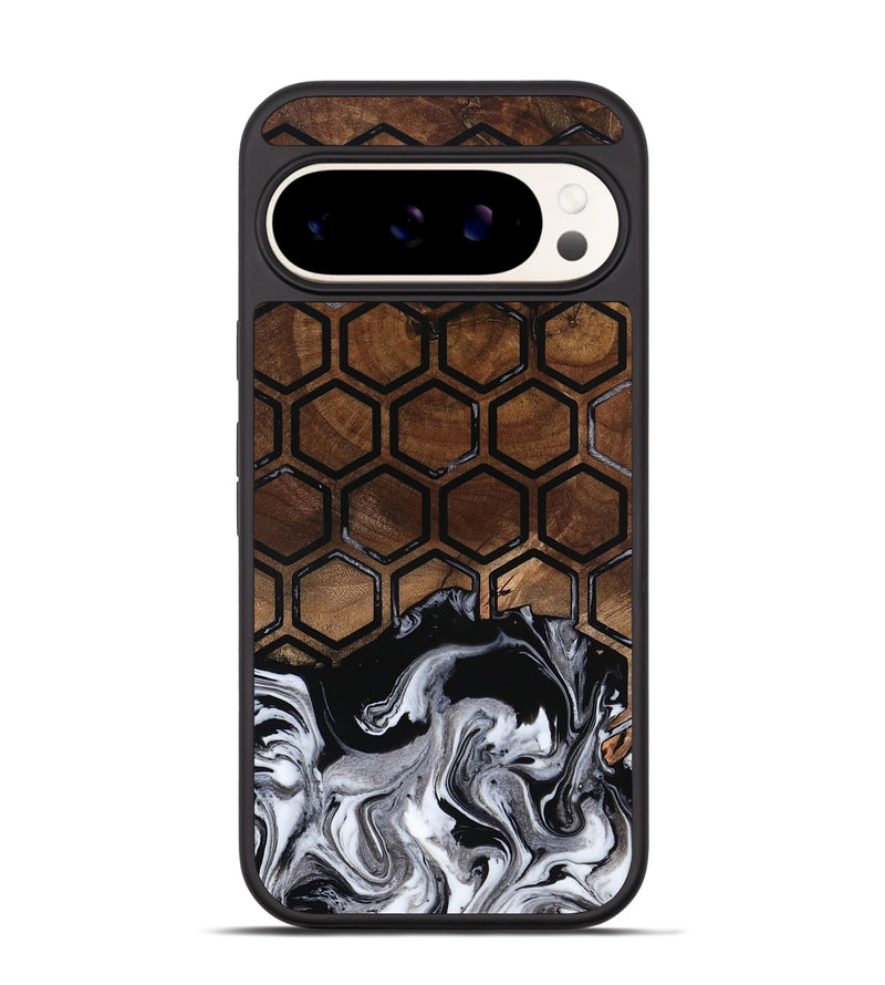 Pixel 9 Pro Wood Phone Case - Garnett (Pattern, 798221)