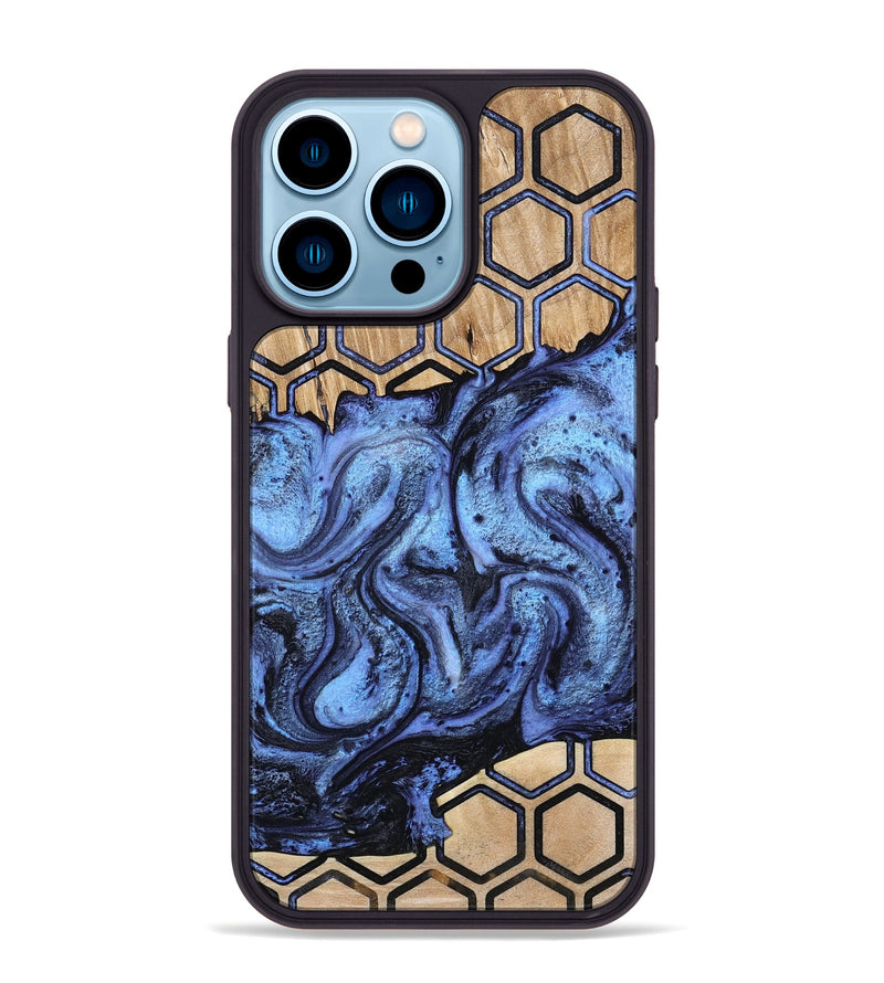 iPhone 14 Pro Max Wood Phone Case - Kalyn (Pattern, 798223)