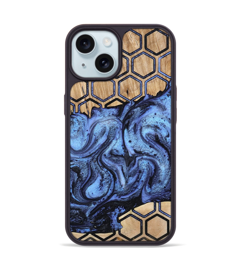 iPhone 15 Wood Phone Case - Kalyn (Pattern, 798223)