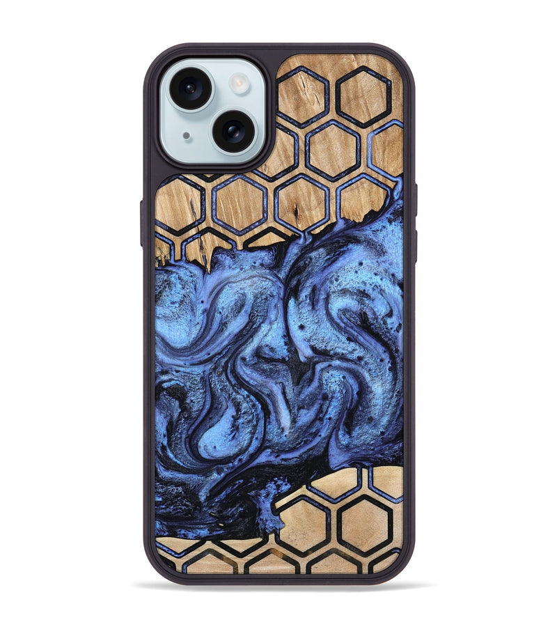 iPhone 15 Plus Wood Phone Case - Kalyn (Pattern, 798223)