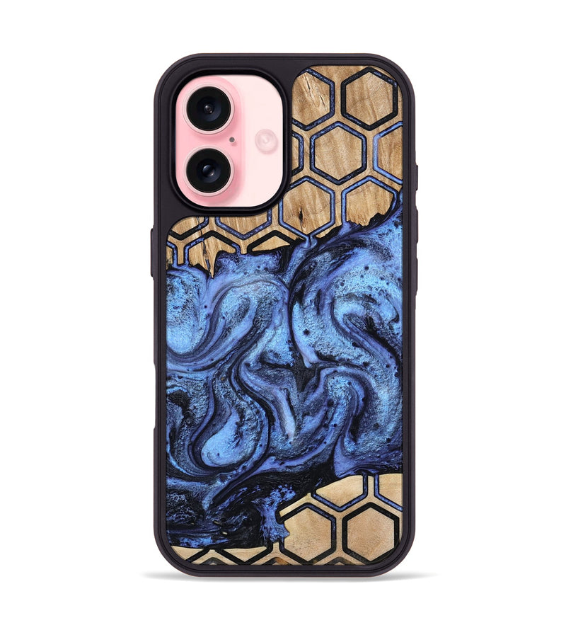 iPhone 16 Wood Phone Case - Kalyn (Pattern, 798223)