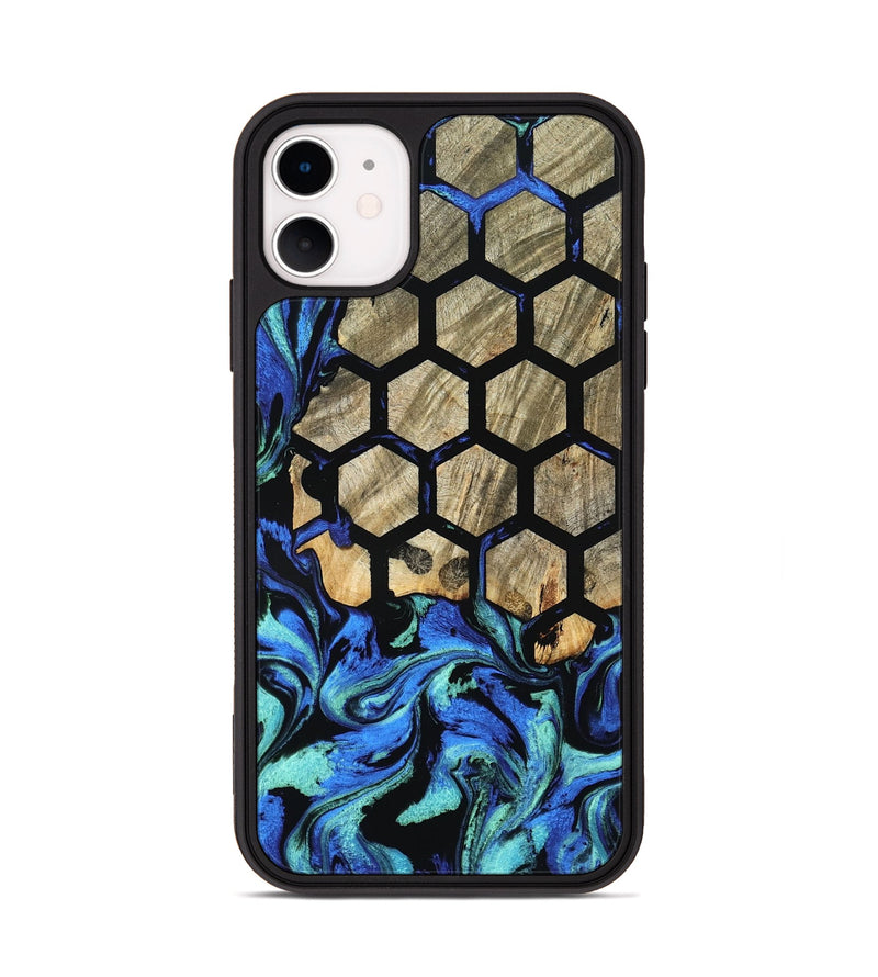 iPhone 11 Wood Phone Case - Kiara (Pattern, 798225)