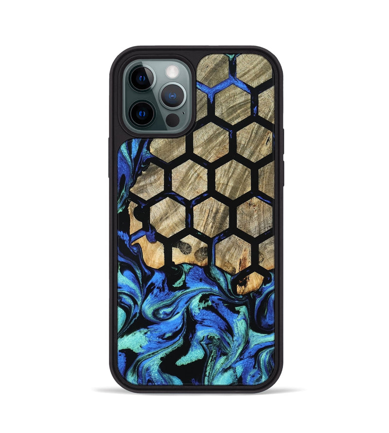 iPhone 12 Pro Wood Phone Case - Kiara (Pattern, 798225)
