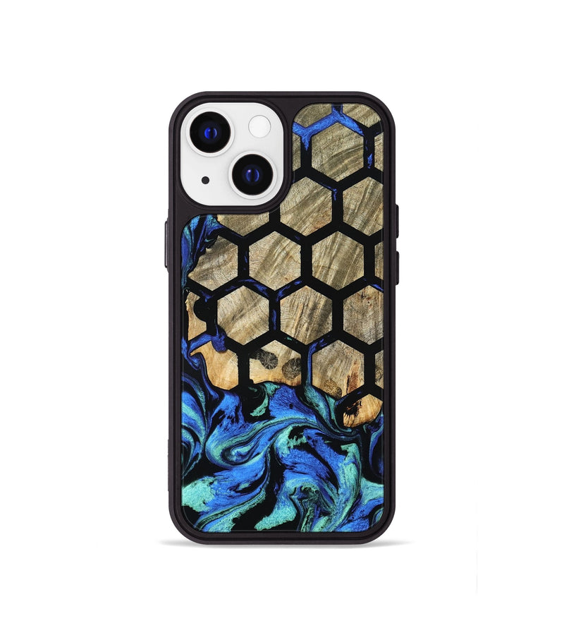 iPhone 13 mini Wood Phone Case - Kiara (Pattern, 798225)