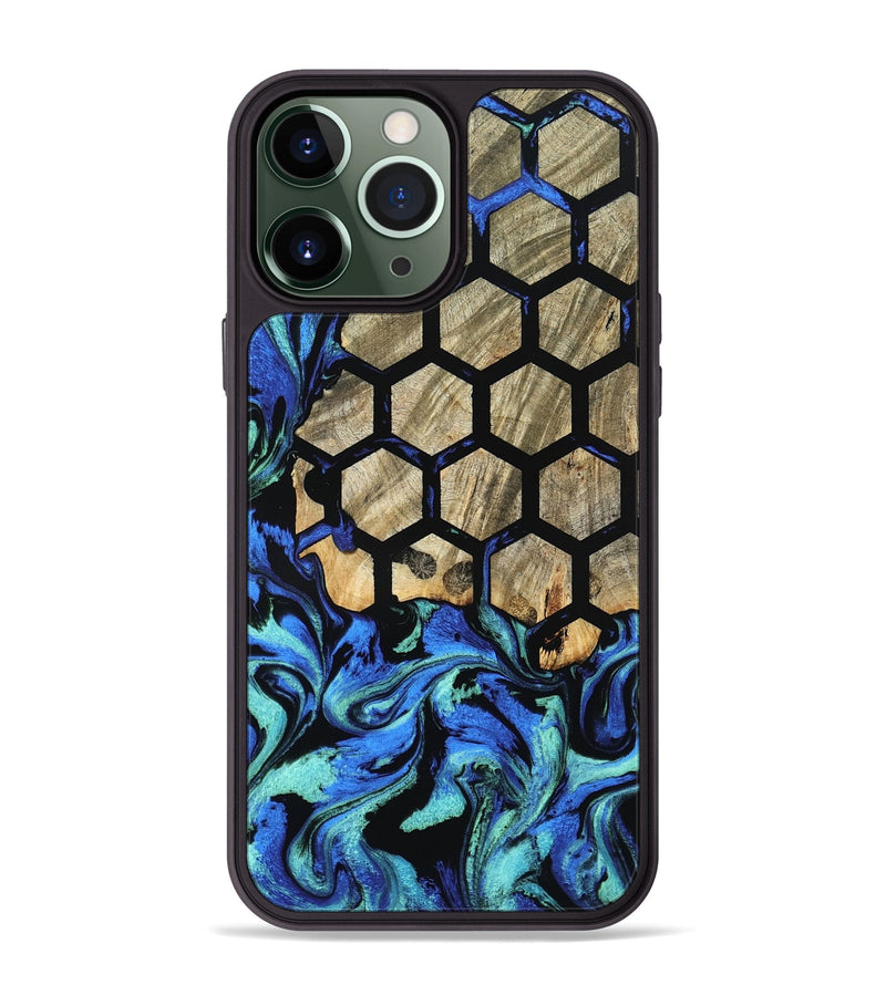 iPhone 13 Pro Max Wood Phone Case - Kiara (Pattern, 798225)