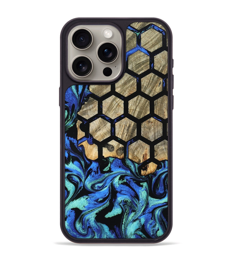 iPhone 15 Pro Max Wood Phone Case - Kiara (Pattern, 798225)