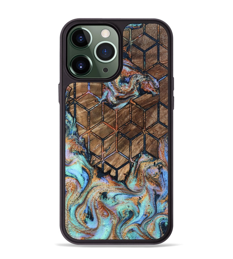 iPhone 13 Pro Max Wood Phone Case - Breanne (Pattern, 798235)