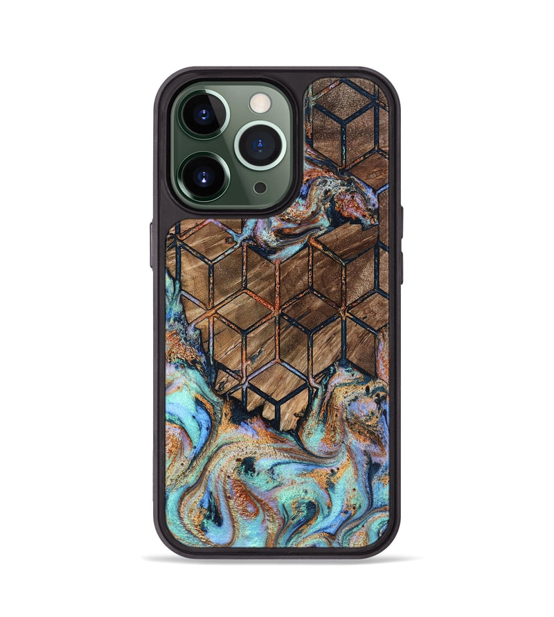 iPhone 13 Pro Wood Phone Case - Breanne (Pattern, 798235)