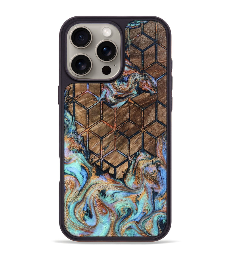 iPhone 16 Pro Max Wood Phone Case - Breanne (Pattern, 798235)