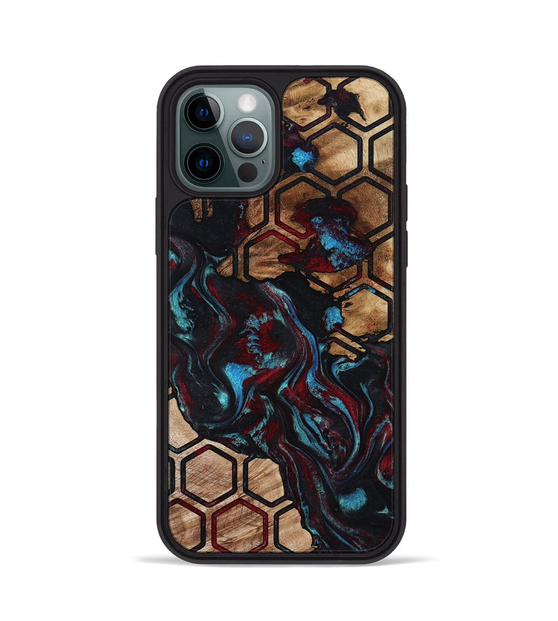 iPhone 12 Pro Wood Phone Case - Stanley (Pattern, 798236)