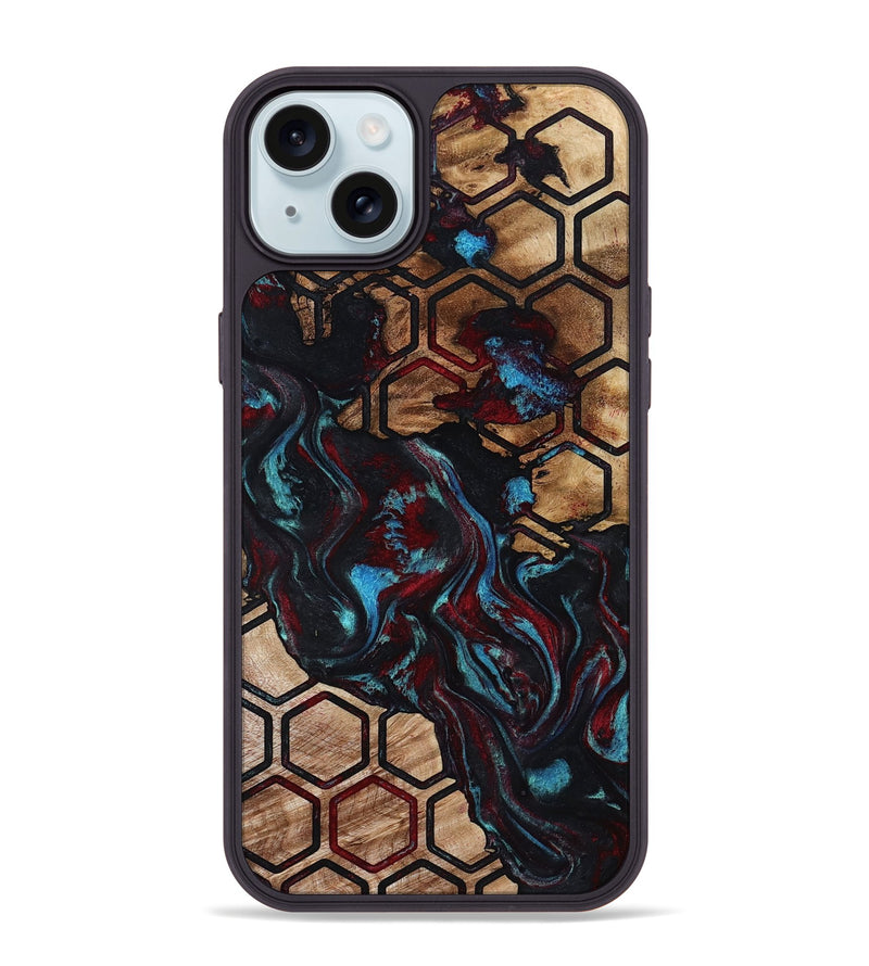 iPhone 15 Plus Wood Phone Case - Stanley (Pattern, 798236)