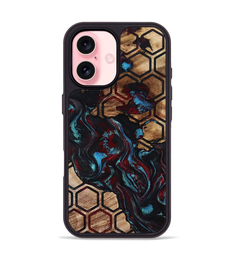 iPhone 16 Wood Phone Case - Stanley (Pattern, 798236)