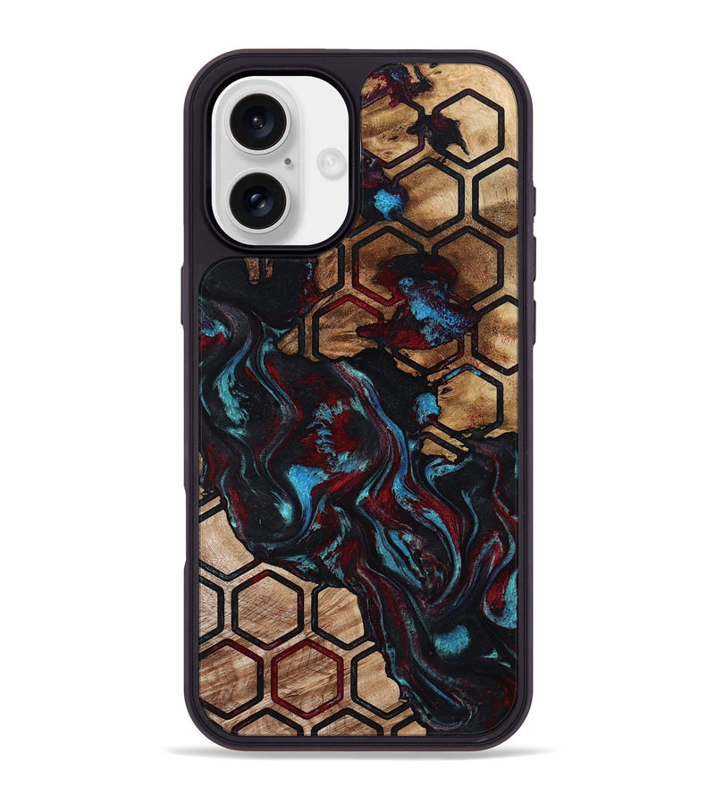 iPhone 16 Plus Wood Phone Case - Stanley (Pattern, 798236)
