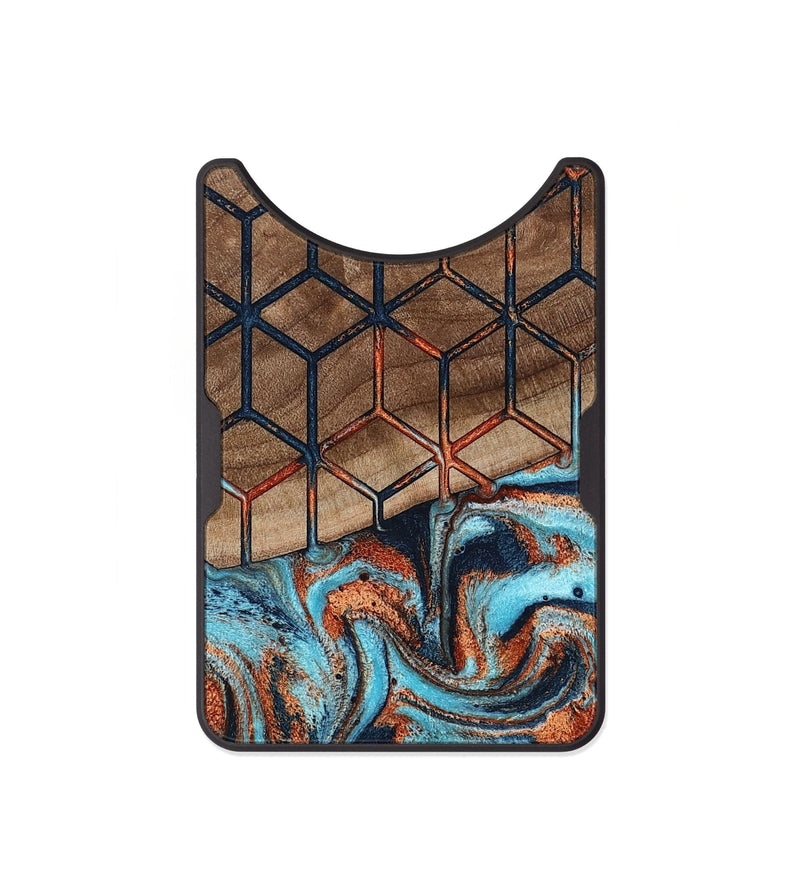 Alloy Wood Wallet - Rilla (Pattern, 798239)