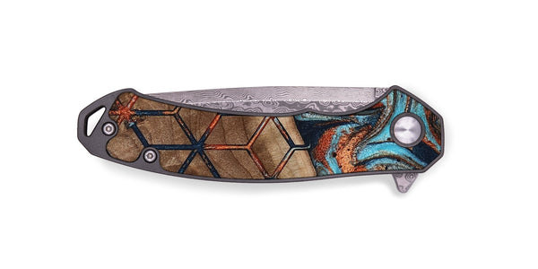EDC Wood Pocket Knife - Rilla (Pattern, 798239)