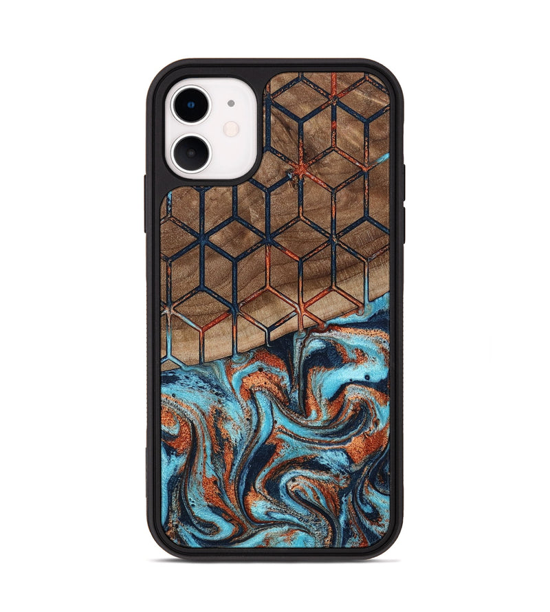 iPhone 11 Wood Phone Case - Rilla (Pattern, 798239)