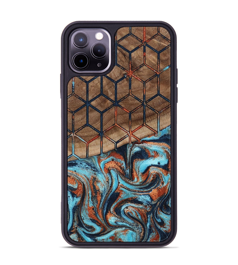 iPhone 11 Pro Max Wood Phone Case - Rilla (Pattern, 798239)