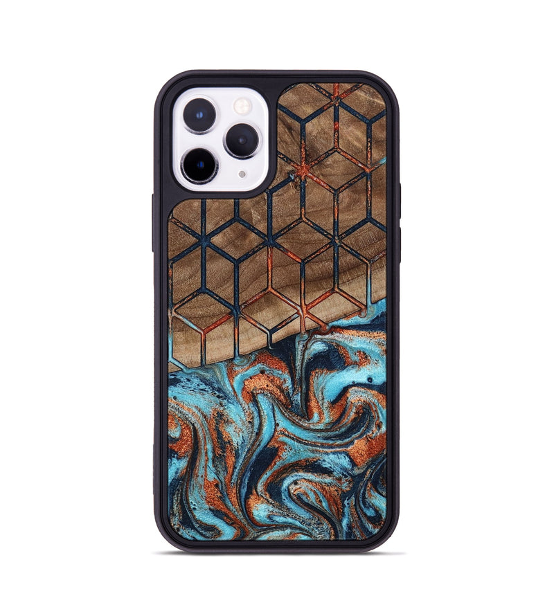 iPhone 11 Pro Wood Phone Case - Rilla (Pattern, 798239)