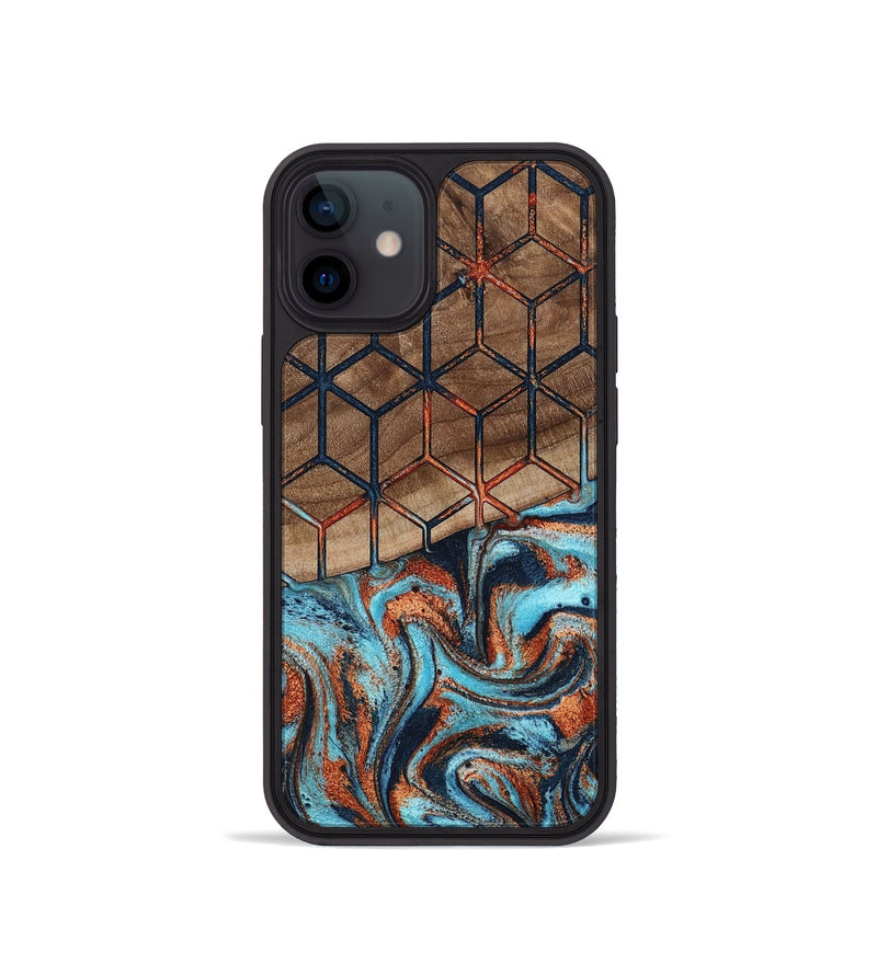 iPhone 12 mini Wood Phone Case - Rilla (Pattern, 798239)