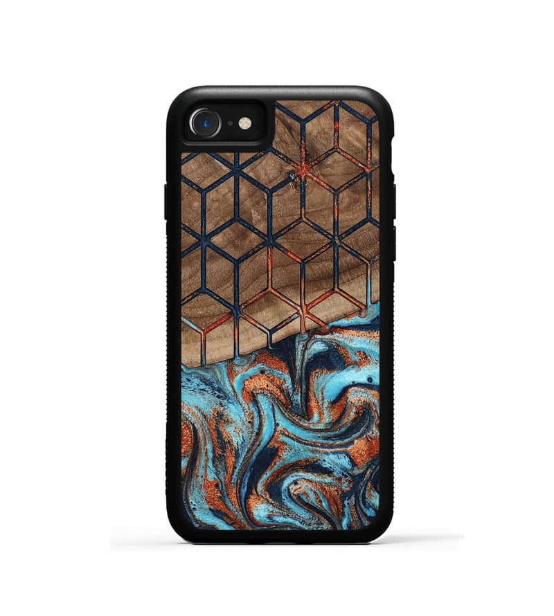 iPhone SE Wood Phone Case - Rilla (Pattern, 798239)