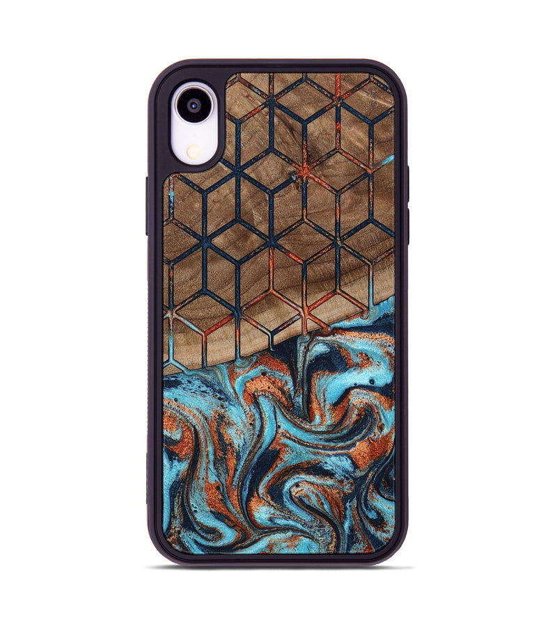 iPhone Xr Wood Phone Case - Rilla (Pattern, 798239)