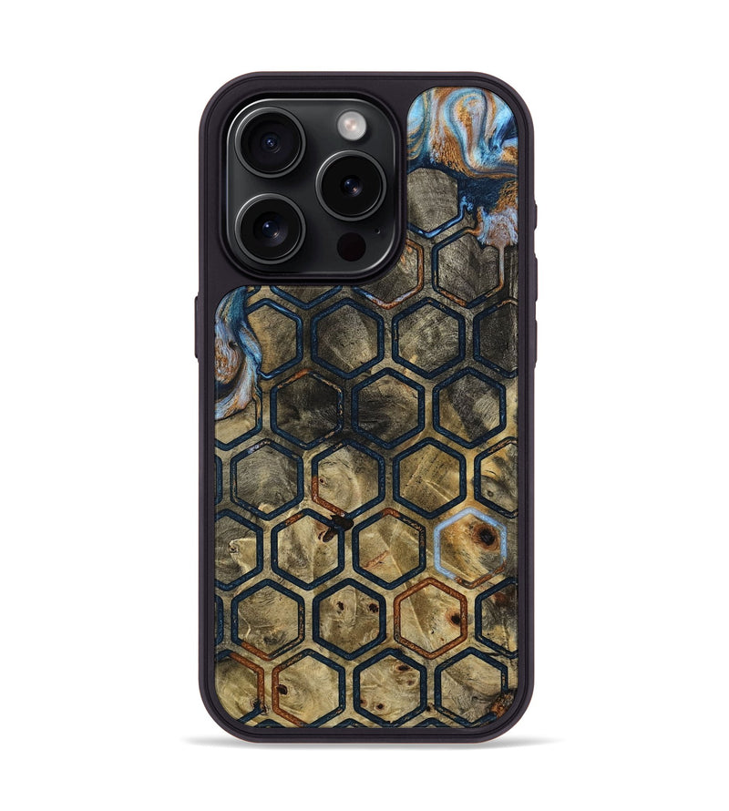 iPhone 15 Pro Wood Phone Case - Alethea (Pattern, 798241)