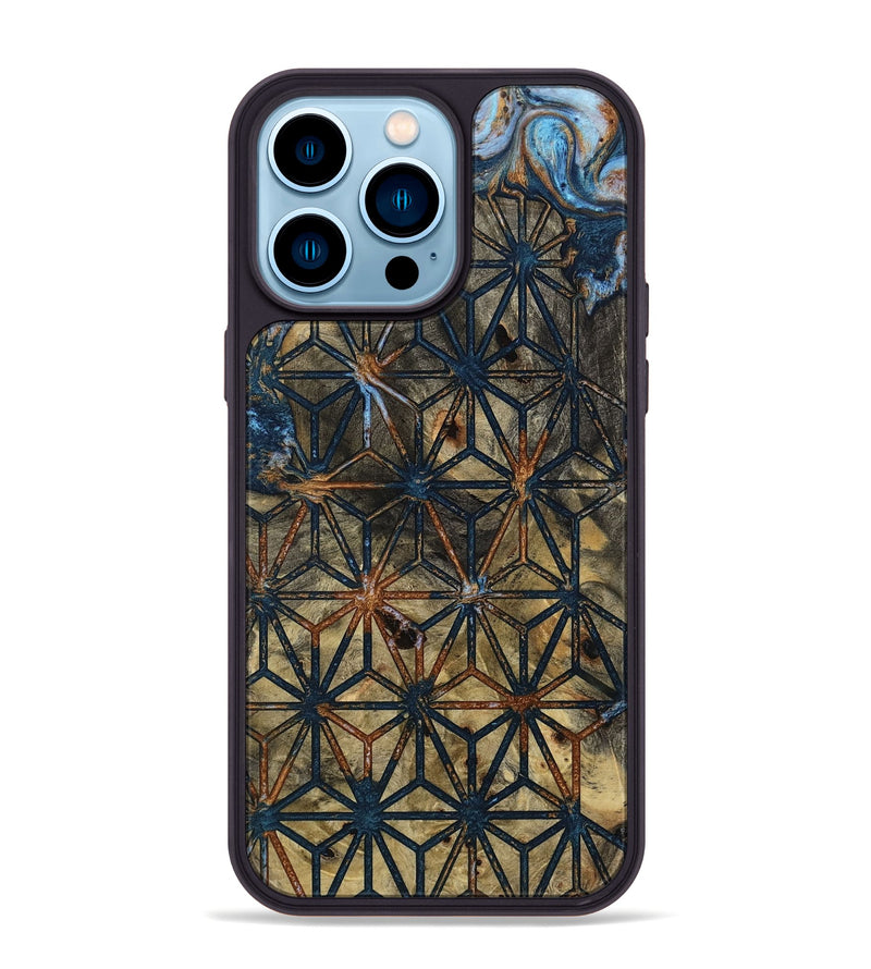 iPhone 14 Pro Max Wood Phone Case - Danny (Pattern, 798247)