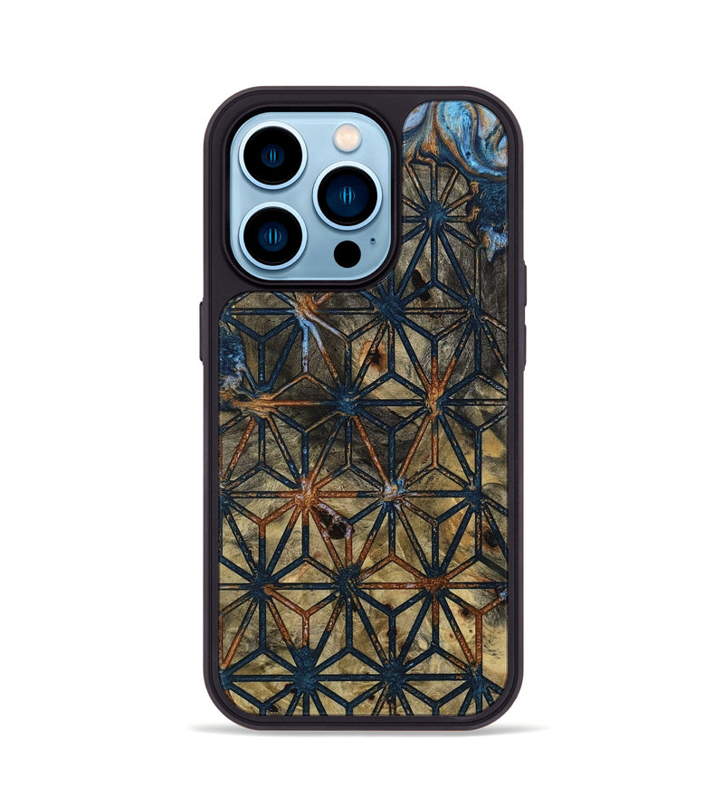 iPhone 14 Pro Wood Phone Case - Danny (Pattern, 798247)