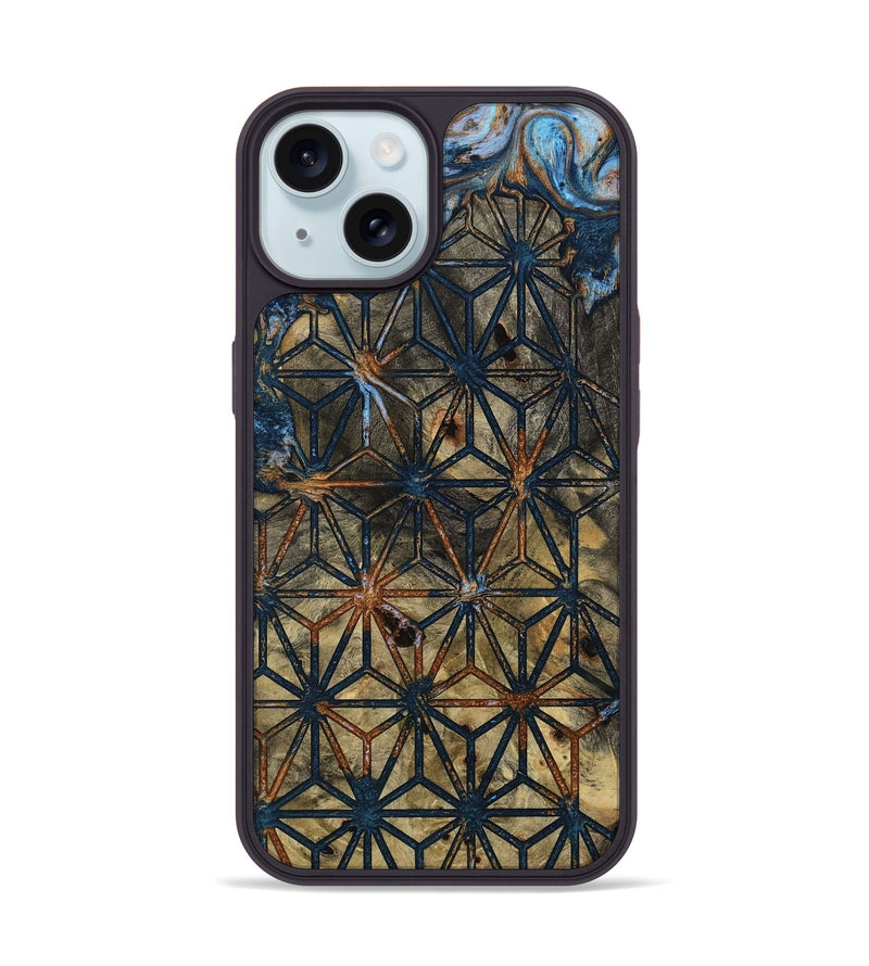 iPhone 15 Wood Phone Case - Danny (Pattern, 798247)