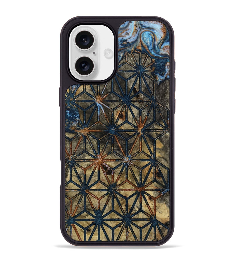 iPhone 16 Plus Wood Phone Case - Danny (Pattern, 798247)