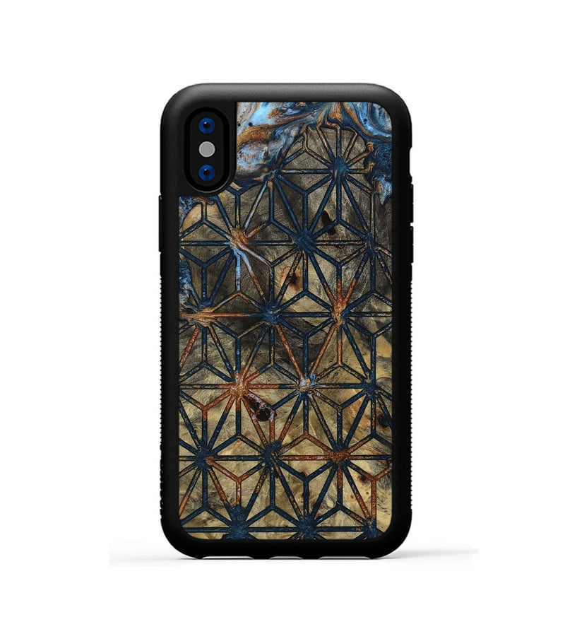 iPhone Xs Wood Phone Case - Danny (Pattern, 798247)