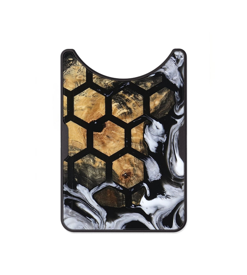 Alloy Wood Wallet - Johana (Pattern, 798248)