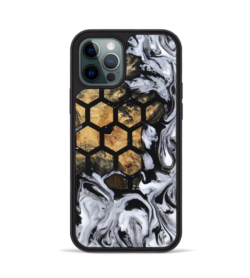 iPhone 12 Pro Wood Phone Case - Johana (Pattern, 798248)