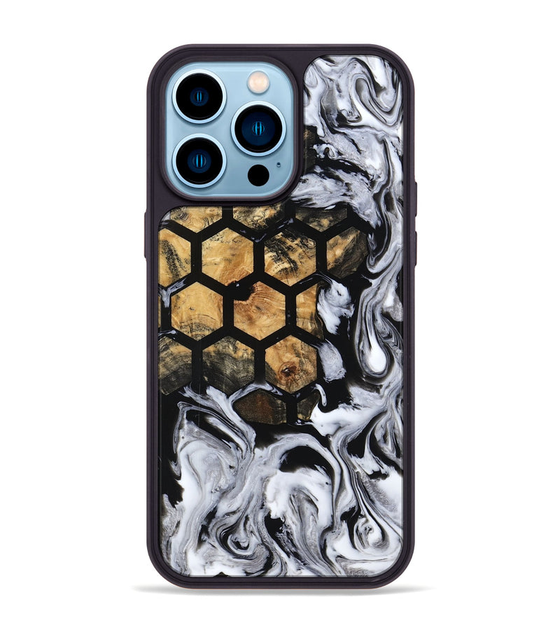 iPhone 14 Pro Max Wood Phone Case - Johana (Pattern, 798248)