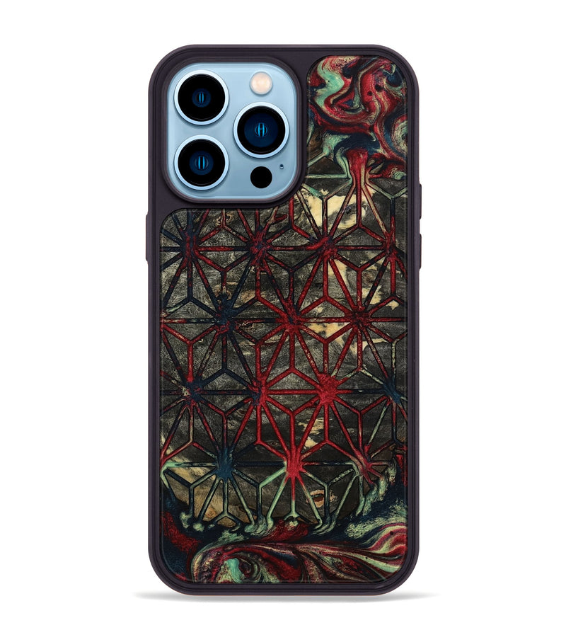 iPhone 14 Pro Max Wood Phone Case - Cayden (Pattern, 798250)