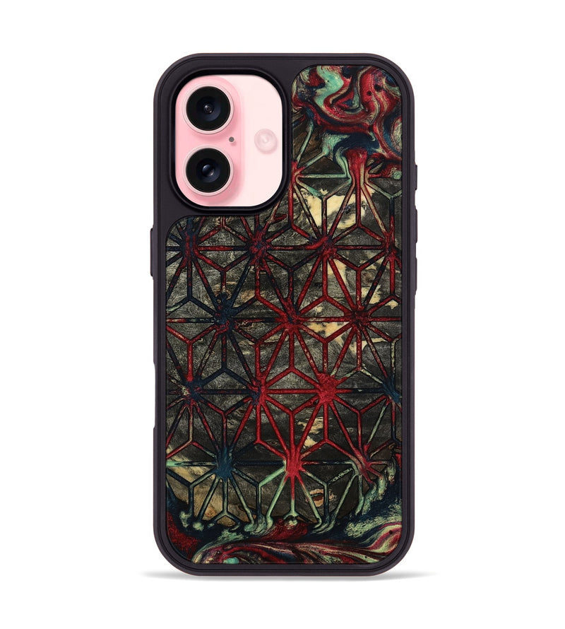 iPhone 16 Wood Phone Case - Cayden (Pattern, 798250)