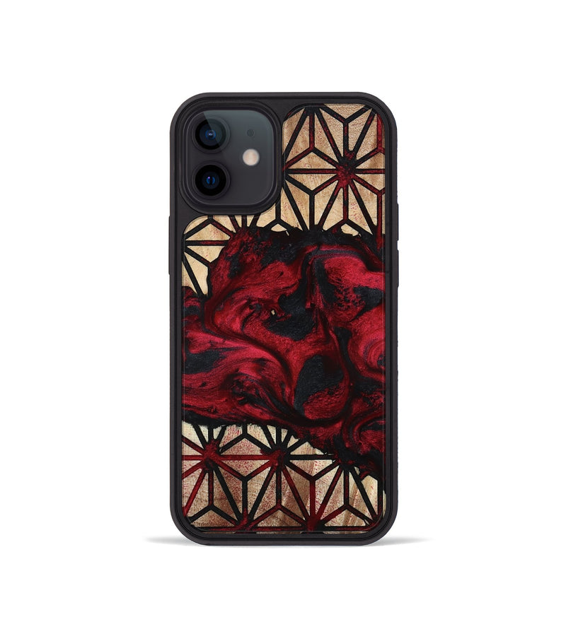 iPhone 12 mini Wood Phone Case - Stewart (Pattern, 798254)