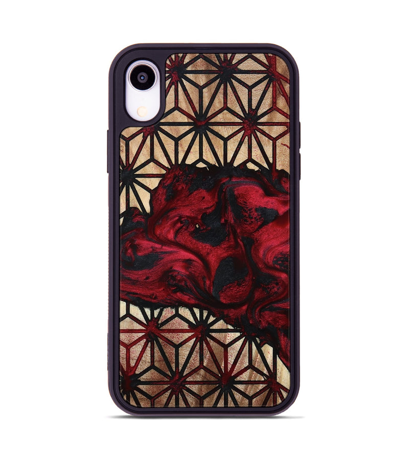 iPhone Xr Wood Phone Case - Stewart (Pattern, 798254)